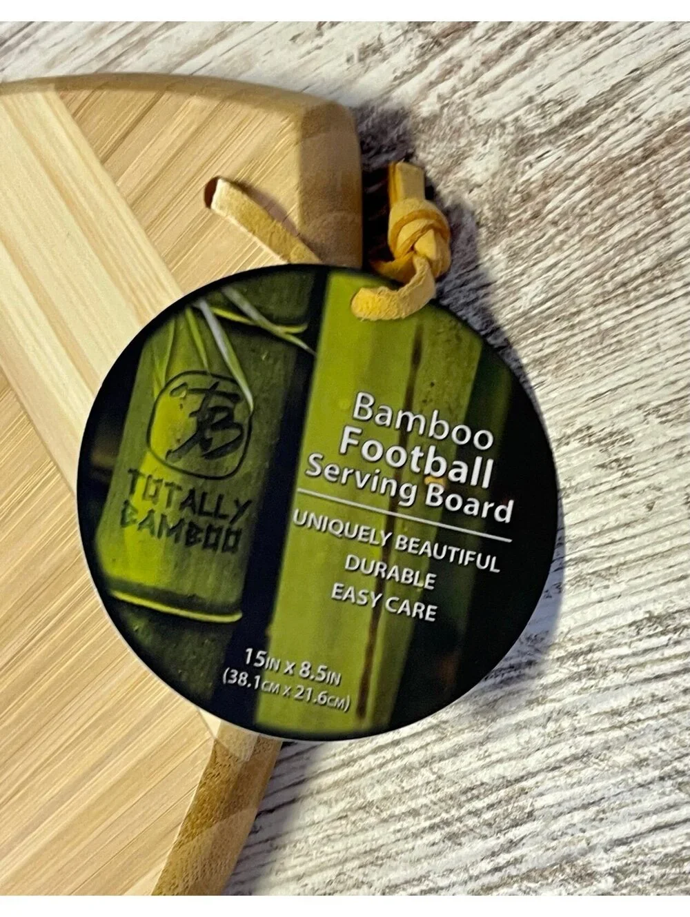 Football cutting board